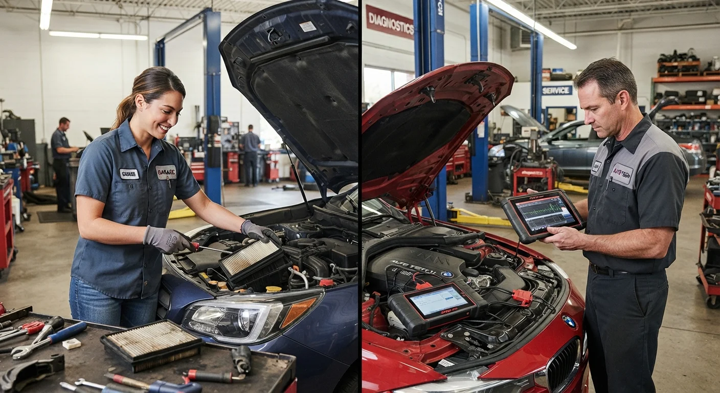 DIY Car Maintenance vs Mechanic: Knowing Where the Line Is