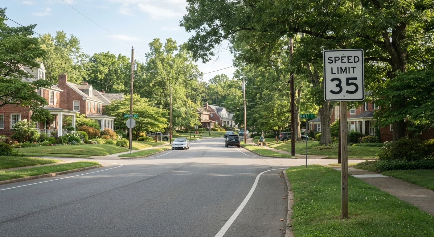 Speed Limits: What the Numbers Actually Represent